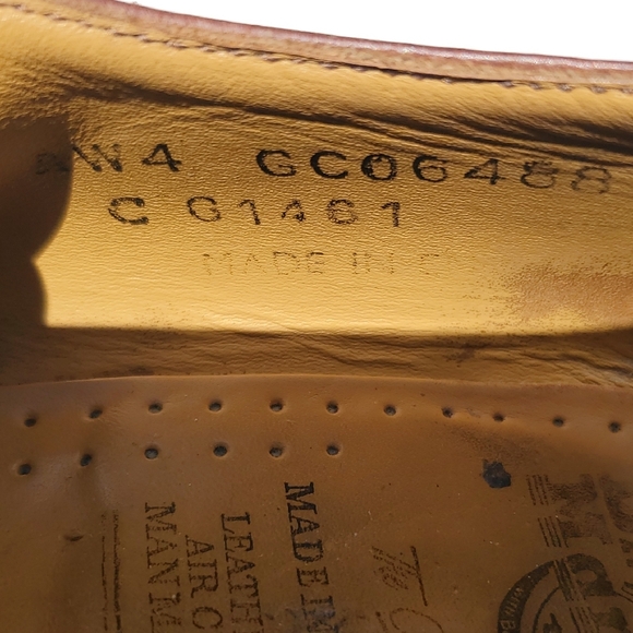 Dr. Martens Brown Leather Oxfords Classic Design Men's 11 - Picture 9 of 12